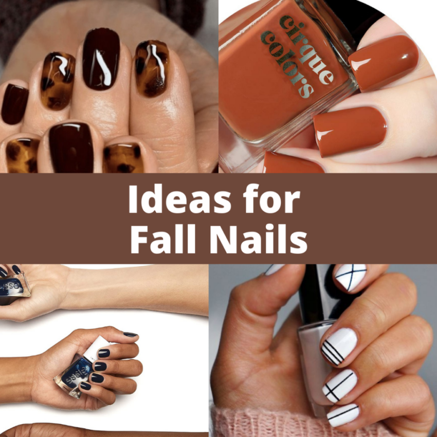 The 10 trending colors for fall nails 2021.